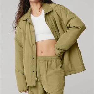 Alo Yoga Legend Jacket in Wasabi Green (XXS)